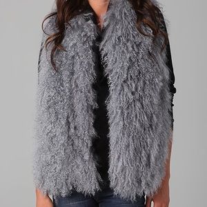 Joie Jaliah Tibetan lamb vest